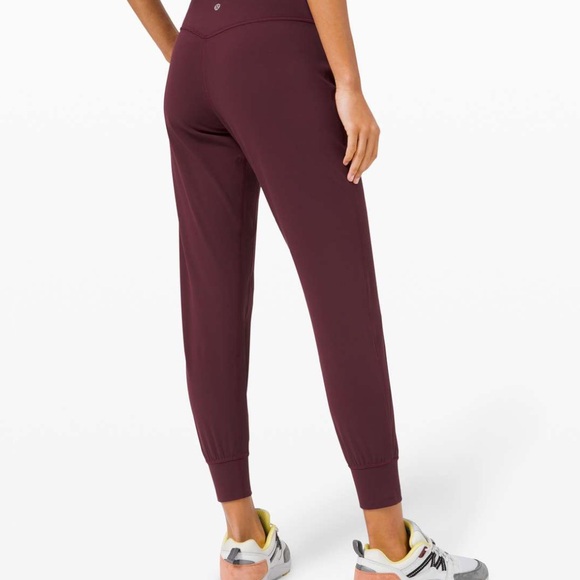 lululemon athletica Pants - Lululemon Align Jogger 28” Size 10 Burgundy Bay High Rise Nulu Soft Yoga Pants